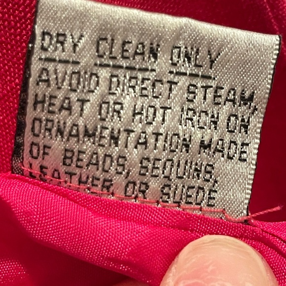 Vintage vibrant pink embroidered Double-Breasted Women's Jacket John Meyer 10 - Picture 9 of 11